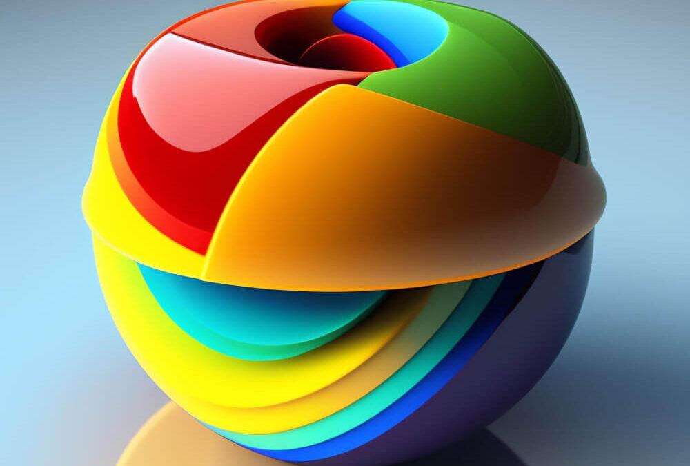 Chromo 3D logo